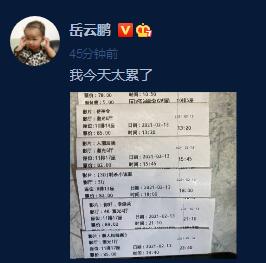 岳云鹏大年初二晒电影票 一天看六场直言太累了